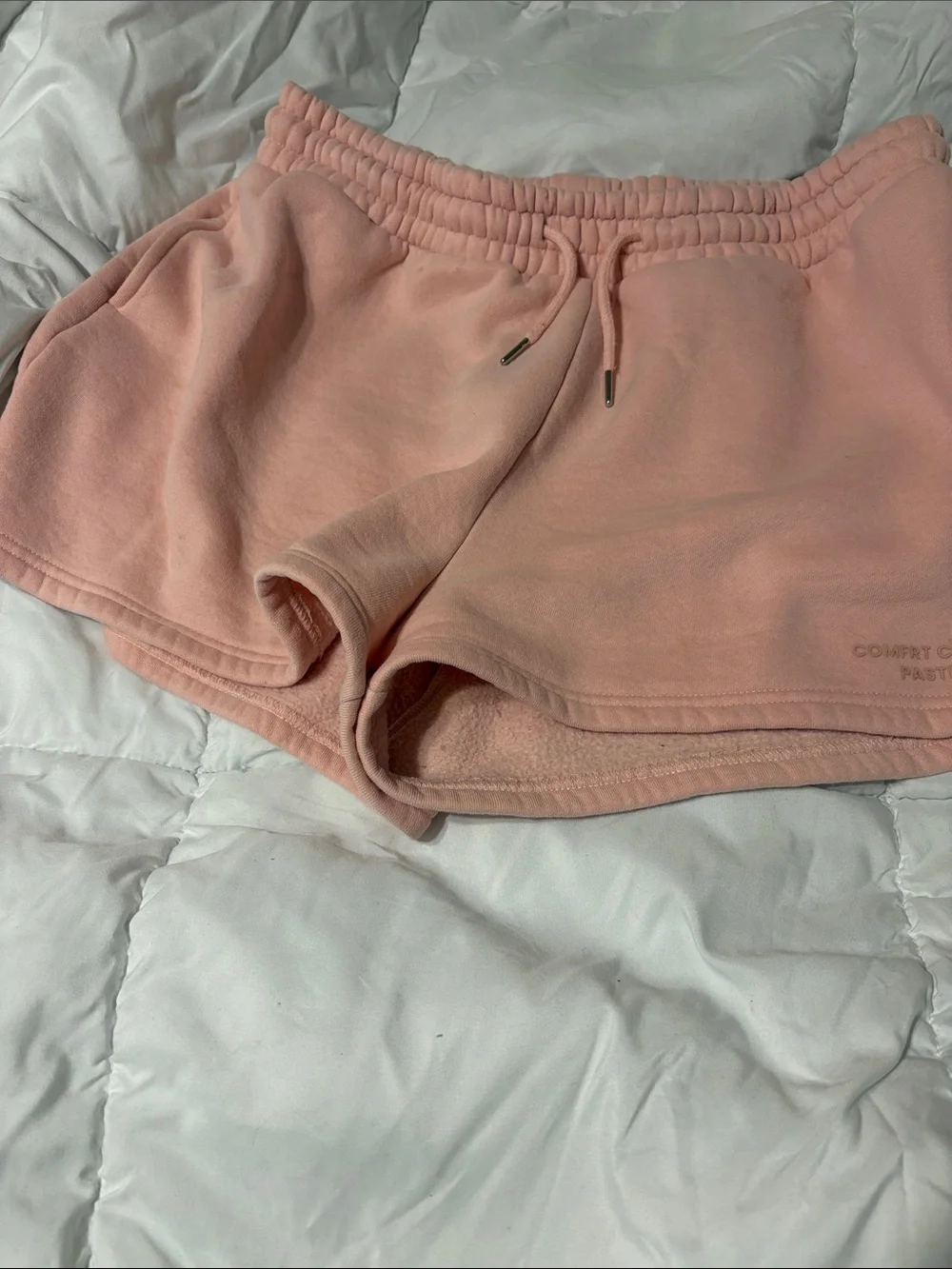 Women's Athletic Lounge Shorts - Light Pink